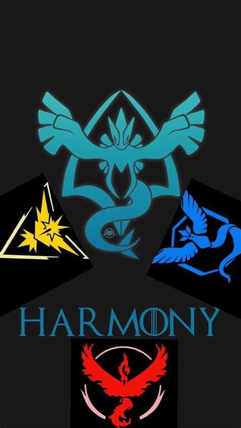 Team harmony pokemon, pokemon go, you, HD phone wallpaper | Peakpx