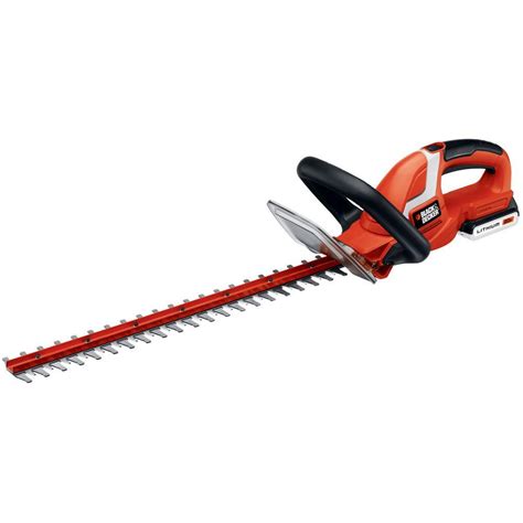 BLACK+DECKER 22 in. 20-Volt MAX Lithium-Ion Cordless Hedge Trimmer with ...