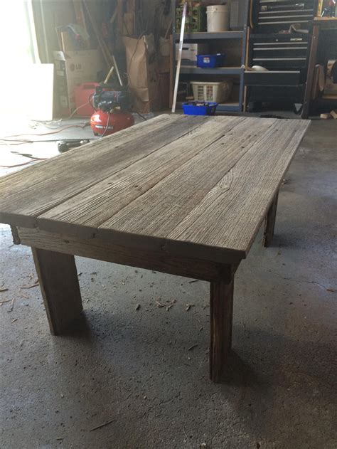 Reclaimed Barnwood Coffee Table | Home decor catalogs, Gold home decor ...