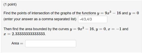 Solved Find the points of intersection of the graphs of the | Chegg.com