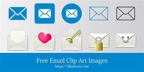 Free Email Clip Art Images｜Illustoon