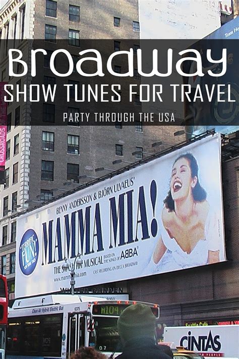 30 Broadway Show Tunes for Travel