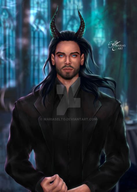 Hades Portrait - A Touch Of Darkness by MariaSelto on DeviantArt