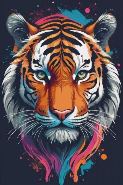 Premium AI Image | Tiger head