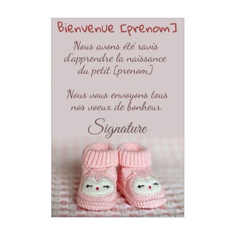 Carte Felicitation Naissance Bebe Rose Fille gratuit à imprimer (carte 763)