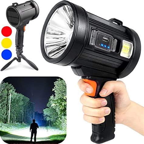 Top 11 Best Handheld Rechargeable Spotlights of 2024