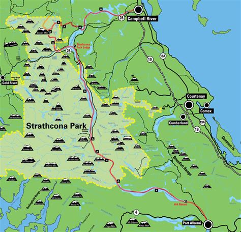 Route, Strathcona Centennial Expedition 1910-2010