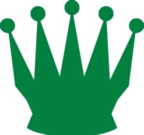 Green Queen Crown Clip Art at Clker.com - vector clip art online ...