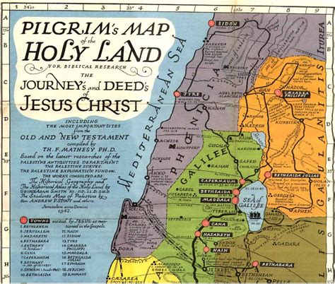 Discovering Holy Land | Pilgrimage, Israel and Bible | Holy land, Bible mapping, Bible land