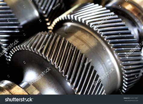 High Speed Gearbox Precision Gear Transmission Stock Photo 524517007 ...