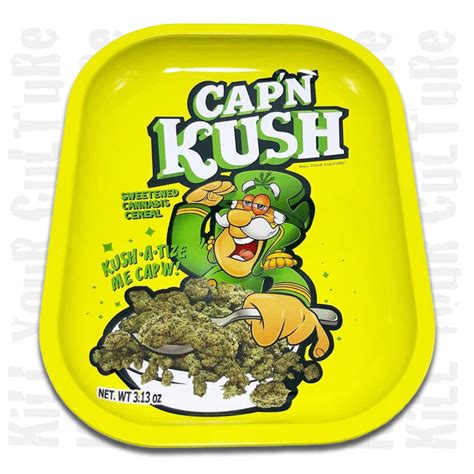 Cap N’ Kush Rolling Tray – Kill Your Culture™