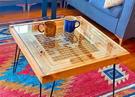 This Wooden Scrabble Coffee Table Is The Ultimate Furniture Piece For ...