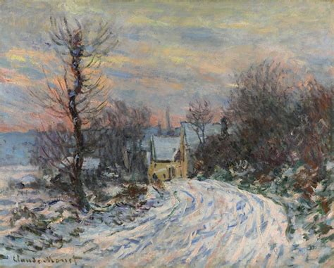 Artventures: Monet's Paintings of Snow