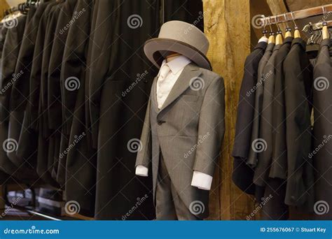 Top Hat and Tails of a Childs Morning Suit Stock Image - Image of ...