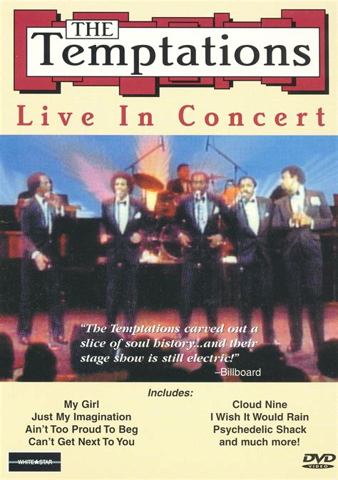 The Temptations: Live in Concert (1983) - | Related | AllMovie