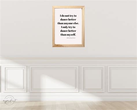 Dance Quote Printable Wall Art Dance Studio Wall Decor - Etsy