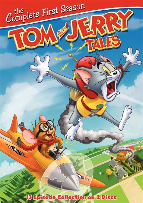 Tom and Jerry Tales Complete First Season DVD Box Art | Tom and jerry, Tom and jerry kids, Jerry