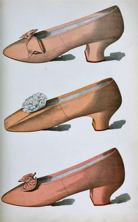 Vintage Drawing Of Shoes 4 Free Stock Photo - Public Domain Pictures