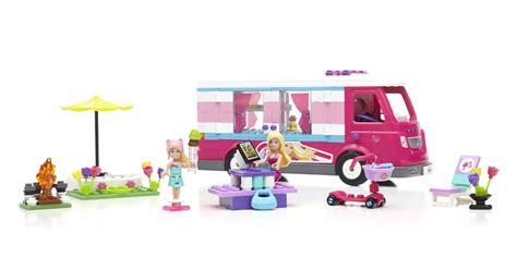 Mega Bloks Barbie Luxe Camper #Giveaway - Dad of Divas