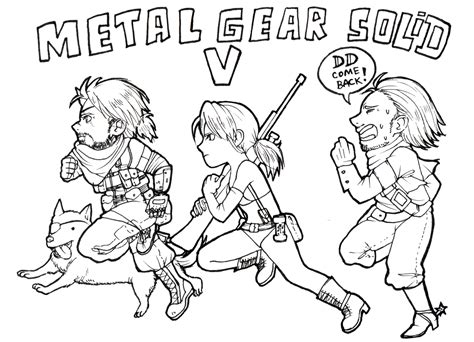 MGSV comic runners by BarsOrigami on DeviantArt