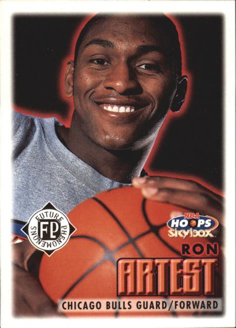 1999-00 Hoops Chicago Bulls Basketball Card #166 Ron Artest Rookie | eBay