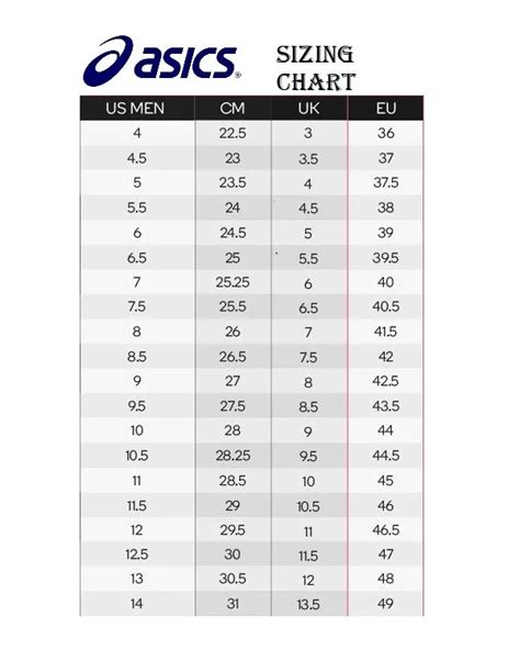 Asics Onitsuka Tiger Size Chart Hot Sale | emergencydentistry.com