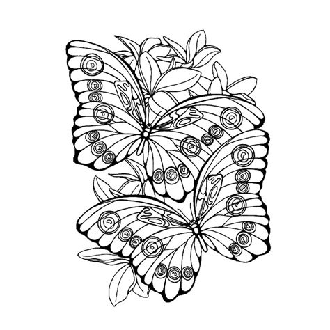 Mandala Coloring Pages Butterfly