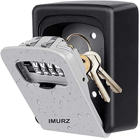 Reviews for IMURZ Key lock box for outside - Lock Box for House Keys ...