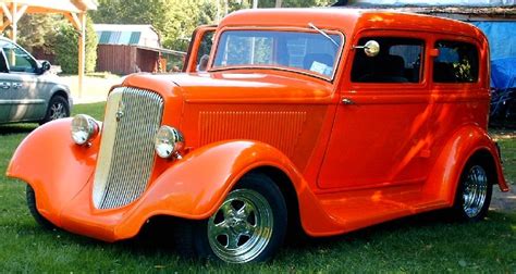 1934 34 Plymouth 2 Door Sedan Street Rod Hot Rod Streetrod Hotrod Chevy Ford