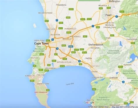 Cape Town Map • SassyZenGirl