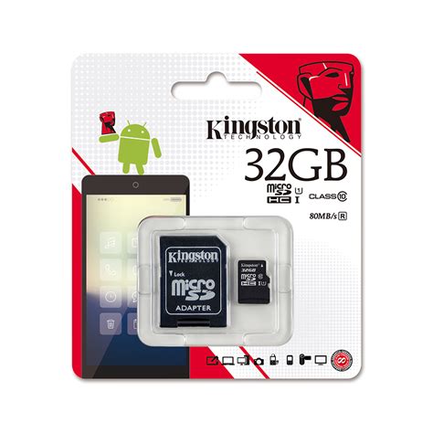 Kingston Micro SD Card 32GB Class10 l กล้อง เลนส์ Digital2home.com