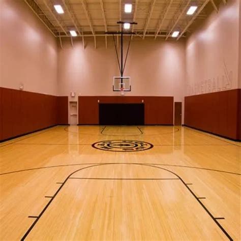 Wooden Basketball Court Flooring at Rs 350/square feet | Gopalbari ...