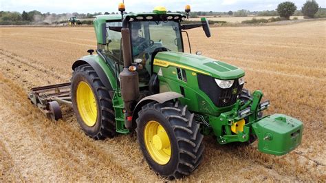 John Deere 6R 185 Tractor: REVIEW - YouTube