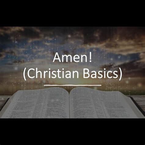 Stream Pastor Chris Mullis | Listen to Amen! (The Basics of ...