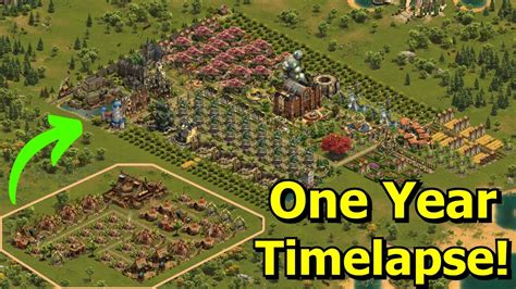 Forge of Empires: 1 Year City Timelapse - From Nothing to Unstoppable ...