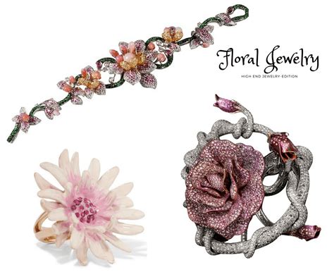 Floral Jewelry, high-end jewelry wonders of nature