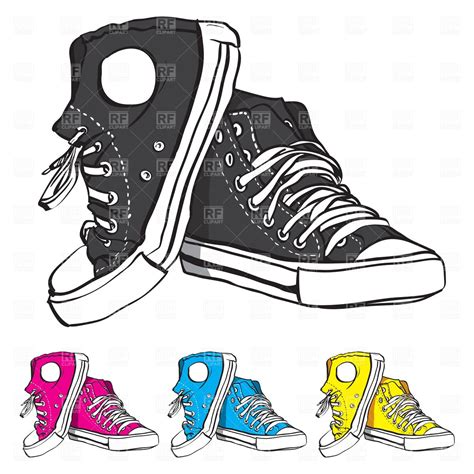 Clipart Catalog Sport And Leisure Sneakers Download Royalty Free ...