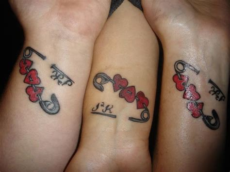 Couple Tattoo Friendship Tattoo but different placement! Description ...