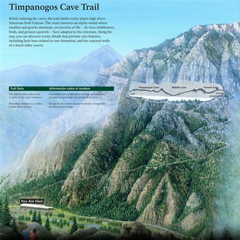 Timpanogos Cave National Monument: Cave Trail Extension - Mount Timpanogos UT - Living New Deal