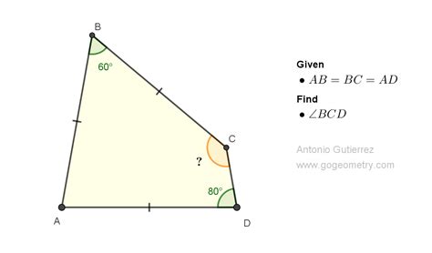 Geometry Problem 1508: Understanding Triangle Geometry: Isosceles, Equilateral, Quadrilateral ...