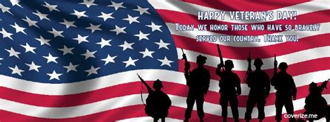 Happy Veteran’s Day Facebook Cover | coverize.me | FREE Facebook Covers ...