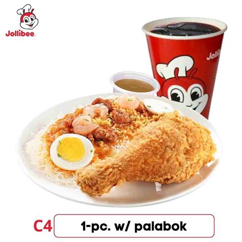 C4 – 1pc. Chicken w/ Palabok & Drinks - Scout Meal