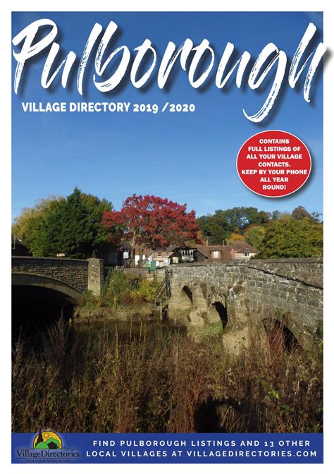 Pulborough Village Directory 2019/2020 by Sussex Magazines - Issuu