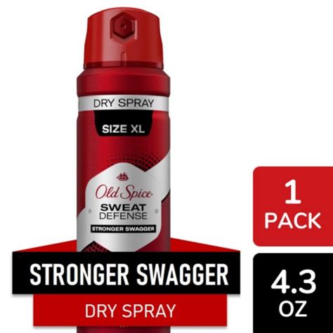 Old Spice Red Collection Stronger Swagger Antiperspirant & Deodorant Invisible Dry Spray, 4.3 oz ...