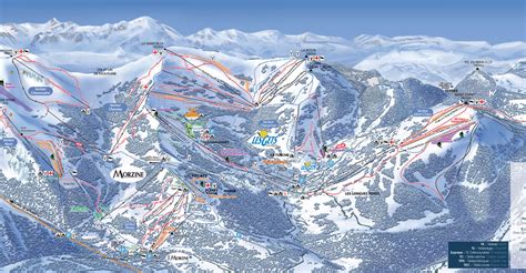 Les Gets Ski Map