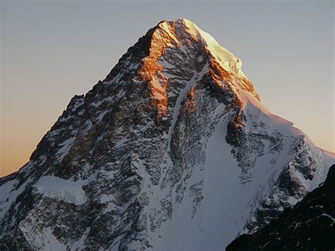 Dave Watson - Home - Sunrise on K2, Charlie Houston remembered | Mountain landscape, Beautiful ...