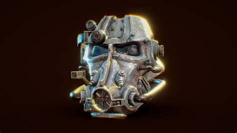 ArtStation Fallout: T51b Power Armor Helmet | lupon.gov.ph