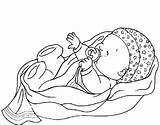 Baby Coloring Pages Bed Crib Clipart Hospital Drawing Clip Clipartmag  sketch template