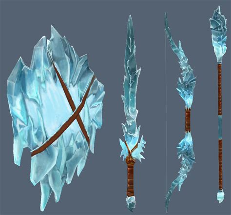 ArtStation - Ice Weapons