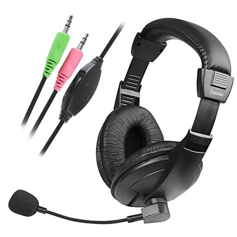 Insten 429273 VOIP / SKYPE Hands-free Headset Headphone with Microphone ...